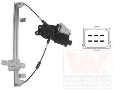 VAN WEZEL 3750268 -  Подъемное устройство для окон